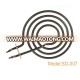 High quality 4 circles electric stove parts electric heating element 2kw heating tube